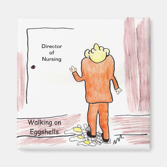 Íman Caminhando em cascas de ovos (Frente)