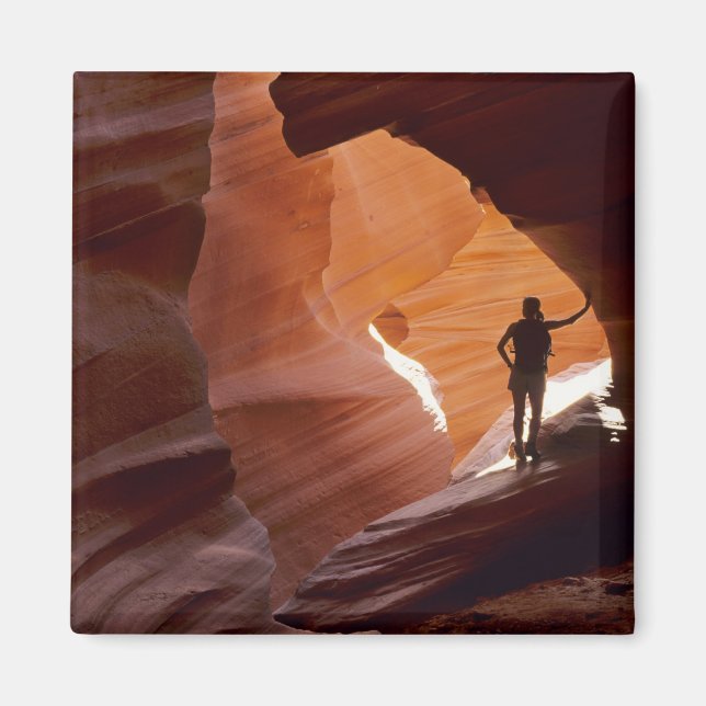 Íman Caminhando na seção de Corkscrew de Antelope (Frente)