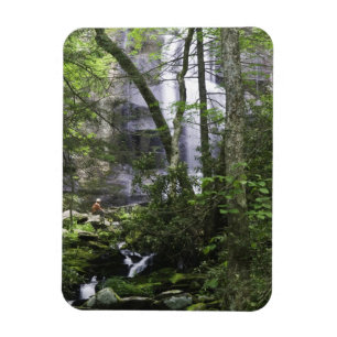 Íman Caminhante admira Falls Branch Falls