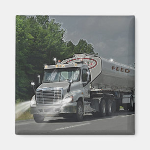 Íman Caminhão-Cisterno de Alimentação cinza para Caminh