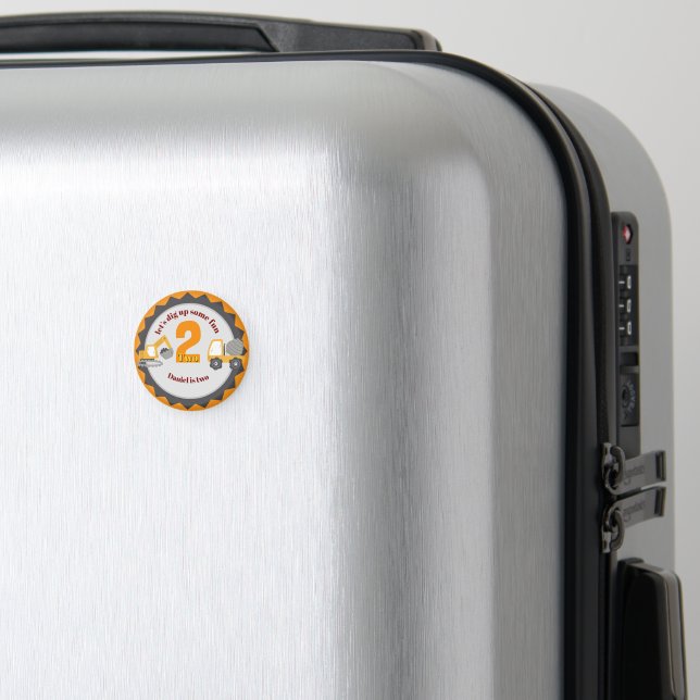 Íman Caminhão de Construção (In Situ (Luggage))