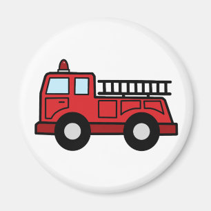 Íman Caminhão do veículo da emergência do Firetruck