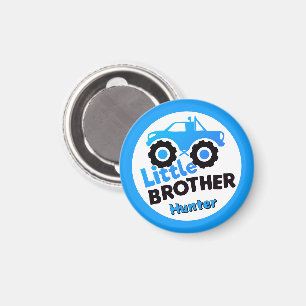 Íman Caminhão Monstro Azul do Irmãozinho Personalizado