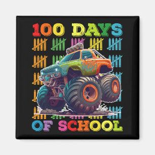 Íman Caminhão Monstro de 100 Dias de Escola Professor E