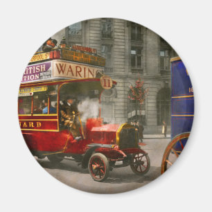 Íman Caminhão - Ônibus - O ônibus a motor de Londres