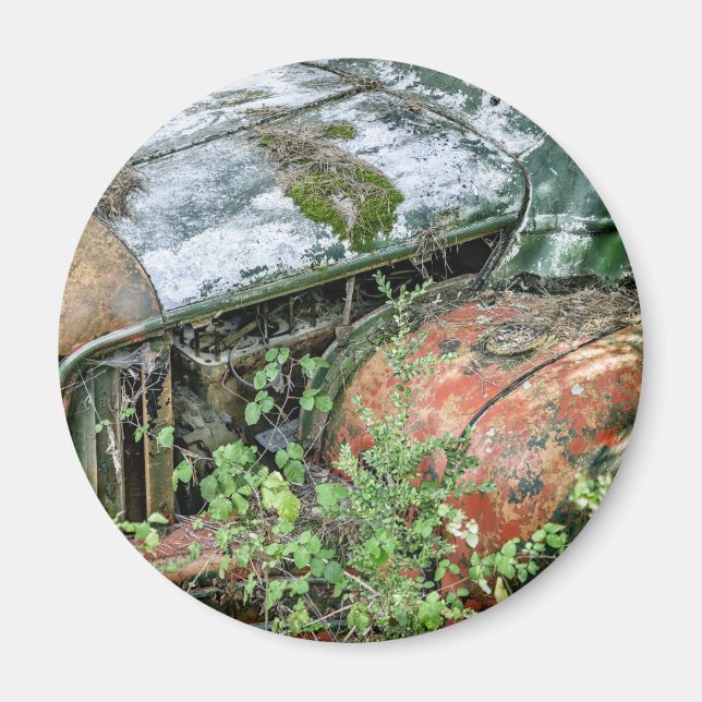 Íman Caminhão Vintage Abandonado (Frente)