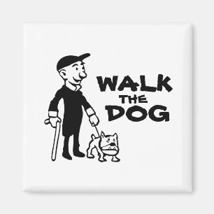 Íman Caminhar com o cachorro