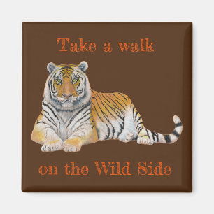 Íman Caminhar no Wild Side Tiger