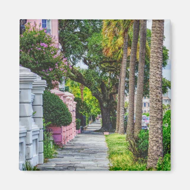 Íman Caminhe ao longo da linha do arco-íris (Frente)