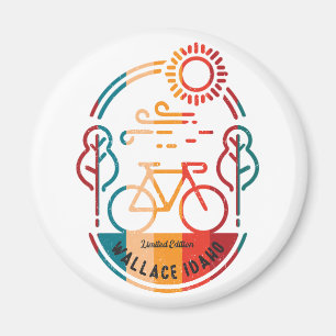 Íman Caminho de bicicleta de Idaho de Wallance.