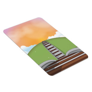 Íman Caminho de ferro