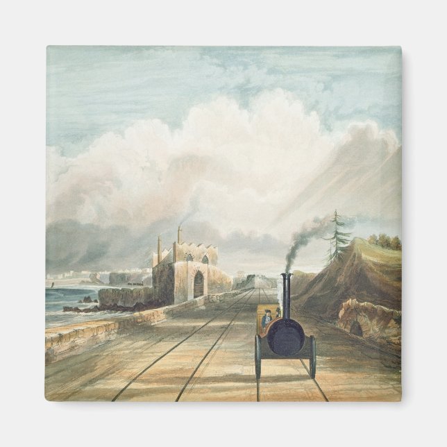 Íman Caminho de ferro de Dublin e Kingstown: a partir d (Frente)