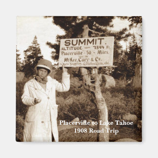 Íman Caminho de Placerville para o Lago Tahoe, 1908