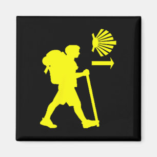 Íman Caminho De Santiago De Compostela Espanha Peregrin