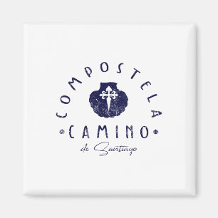 Íman Caminho De Santiago Espanha Concha De Vieira St Ja