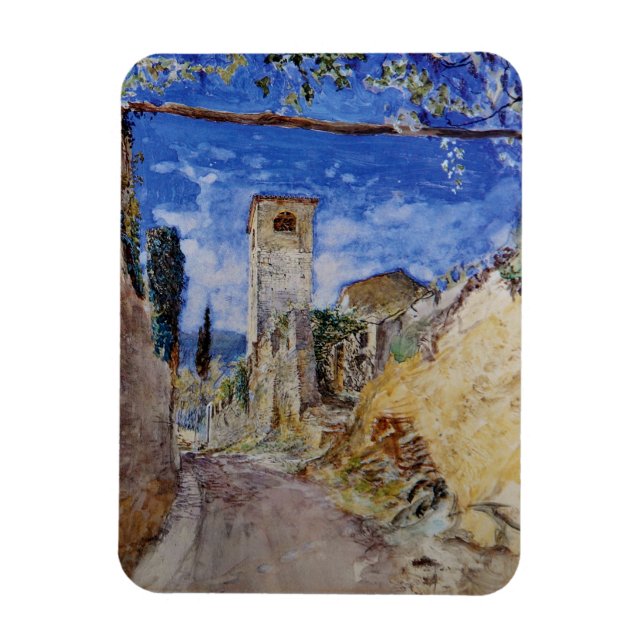 Íman Caminho de Vinha Italiano em Lucca (Vertical)