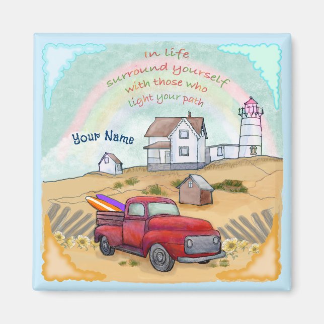 Íman Caminho do farol (Frente)