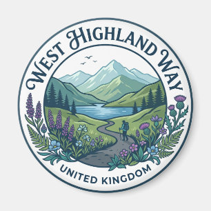 Íman Caminho do West Highland Reino Unido