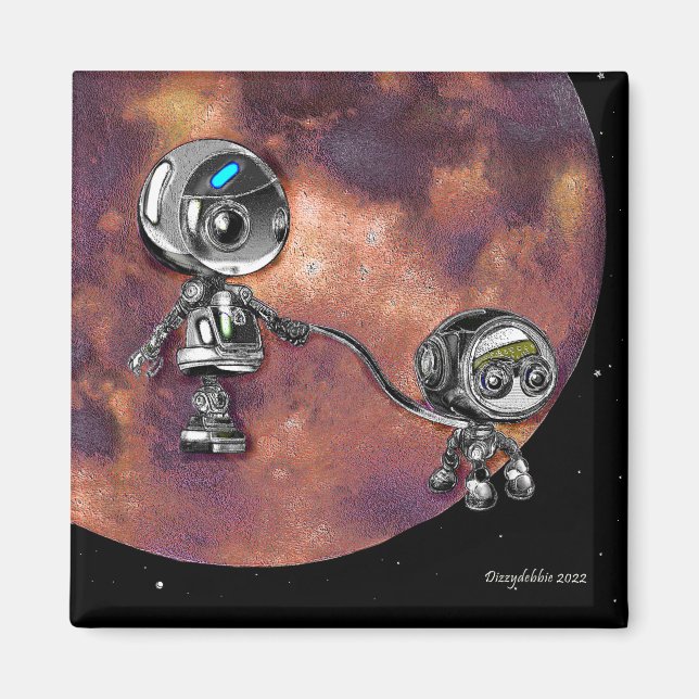 Íman Caminho espacial robô (Frente)