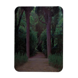 Íman Caminho num Parque (por Santiago Rusiñol)