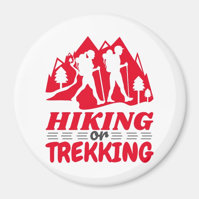 Íman Caminho ou Trekking (Frente)