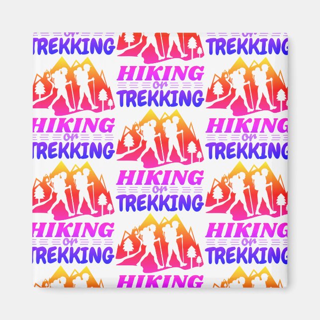Íman Caminho ou Trekking (Frente)