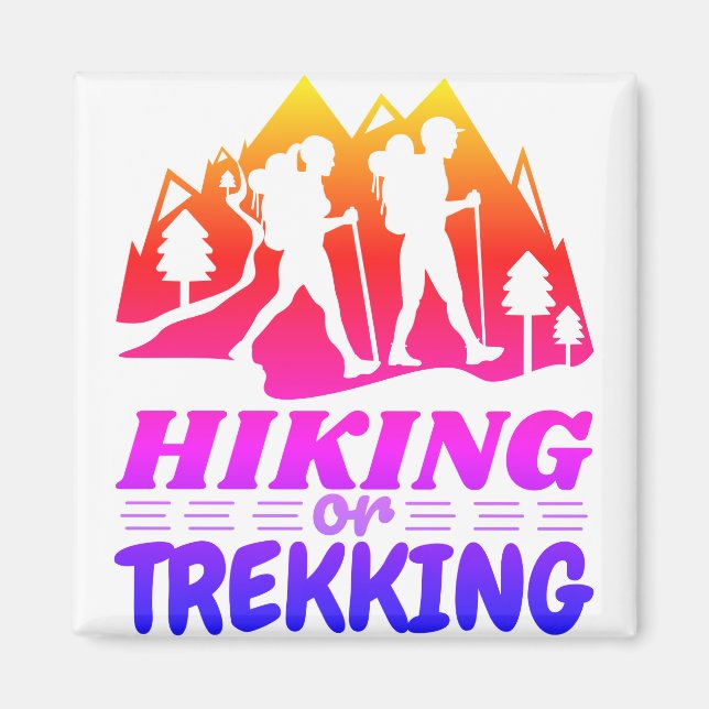 Íman Caminho ou Trekking (Frente)