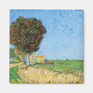 Íman Caminho perto de Arles por Vincent van Gogh