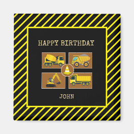 Íman Caminhões De Construção | Desvio da parte Aniversá