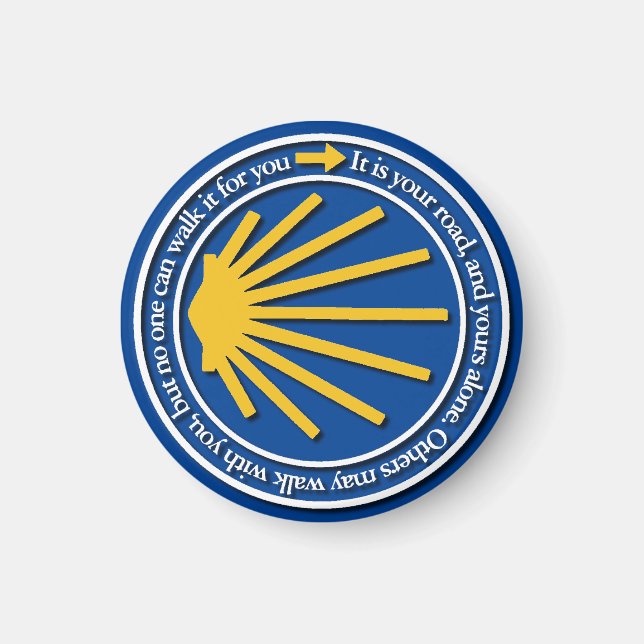 Íman Camino de Santiago (Frente)