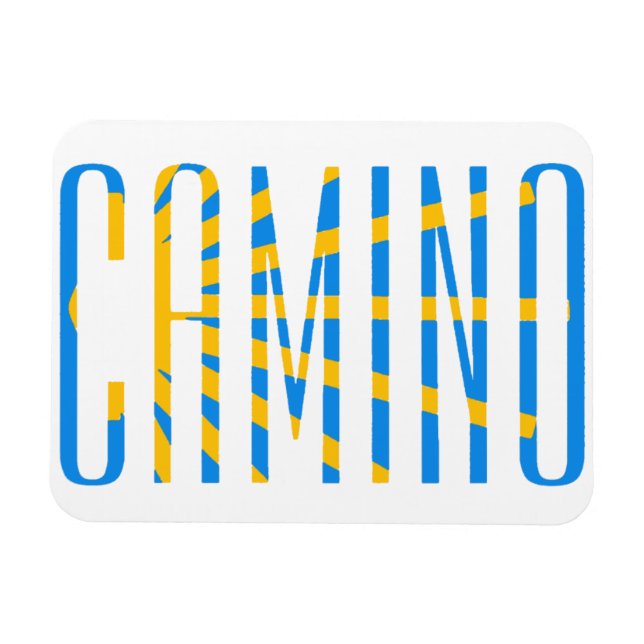 Íman Camino de Santiago (Horizontal)