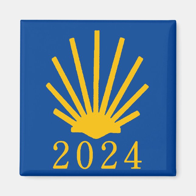 Íman Camino de Santiago 2024 (Frente)