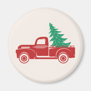 Íman Camionete do feriado do vintage