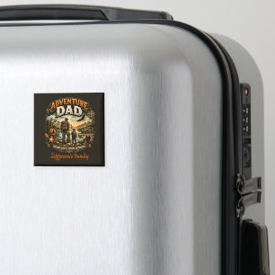 Íman Camisa Adventure Dad – Camping ao Ar Livre Vintage