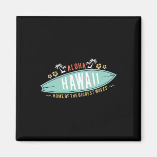 Íman Camisa Aloha Havaí Presente de Surf Boys Surfboard
