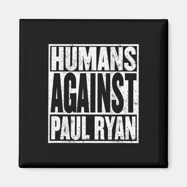 Íman Camisa Anti Paul Ryan Engraçada Resistir Tee  (Frente)