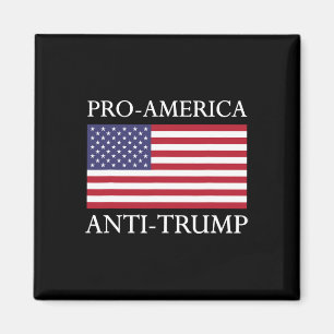 Íman Camisa Anti-Trump - Bandeira Americana Dos Eua Res