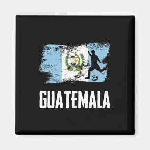 Íman Camisa da Bandeira da Guatemala Time de Futebol Gu
