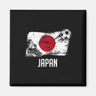 Íman Camisa da Bandeira do Japão Time de Futebol Japonê