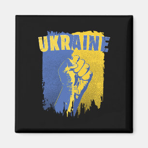 Íman Camisa da Ucrânia Bandeira Ucraniana Punho Patriót