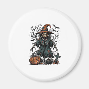 Íman Camisa de Abóbora de Halloween do Espantalho da Br