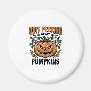 Íman Camisa de Abóbora de Halloween Gravura Vintage Pia