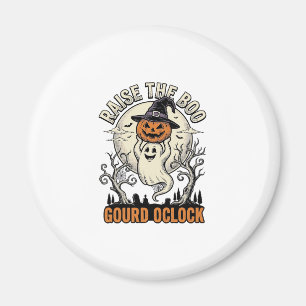 Íman Camisa de Abóbora Fantasma Gravura de Halloween Vi