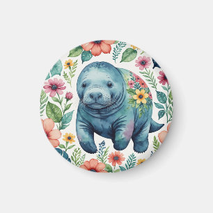 Íman Camisa de bebê Manatee