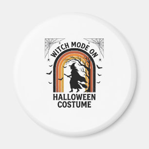 Íman Camisa de Bruxa de Halloween Fantasia Divertida Gr