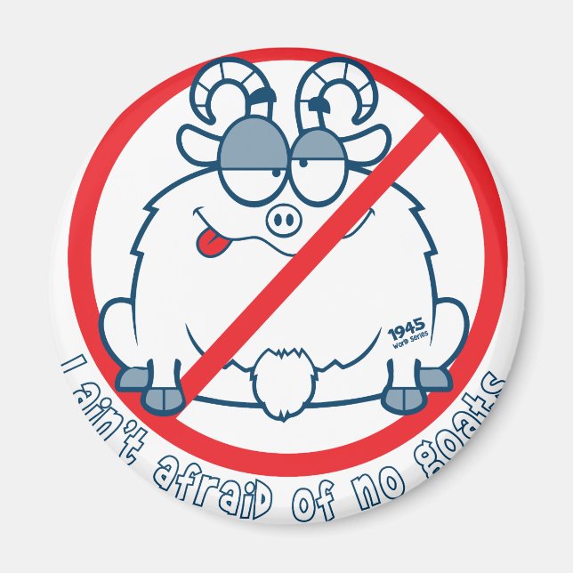 Íman camisa de cabra de chicago (Frente)