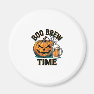 Íman Camisa de Cerveja de Halloween Vintage Abóbora Par