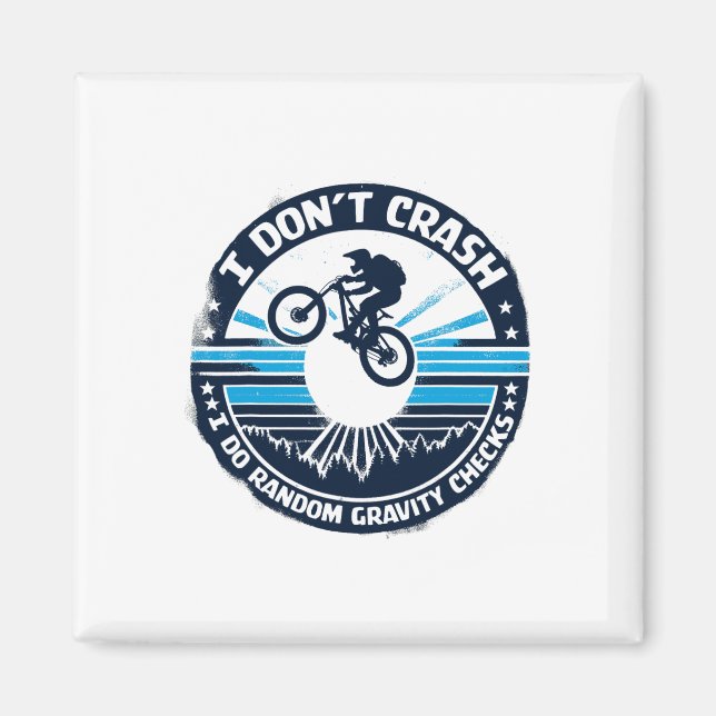 Íman Camisa de Ciclismo Bicicleta Eu Não Sofro Acidente (Frente)