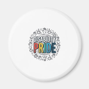 Íman Camisa de Conscientização Inclusiva Orgulho da Def