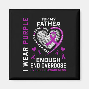 Íman Camisa de Conscientização sobre o Fim do Overdose
